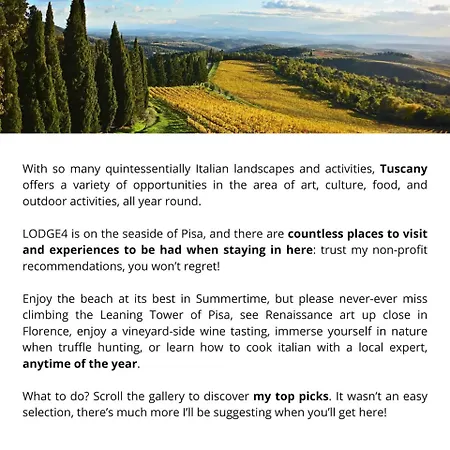 Lodge4 Seafront With Private Patio, Family Friendly, Mins From Pisa Leaning Tower